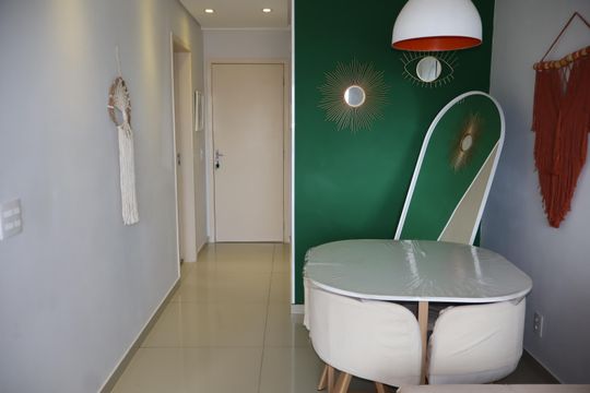 Sala de apartamento à venda com 2 quartos, 47m² em Quinta da Paineira, São Paulo