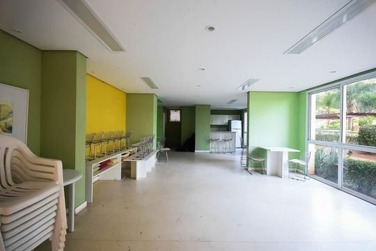 Salão de Festa 3 de apartamento à venda com 2 quartos, 56m² em Vila Sonia do Taboao, Taboão da Serra