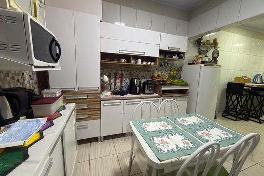 Cozinha de casa à venda com 3 quartos, 154m² em Sh Sol Nascente, Brasília