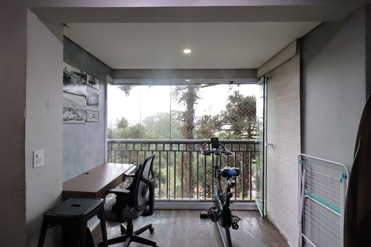 Varanda de apartamento para alugar com 2 quartos, 72m² em Vila Castelo, São Paulo