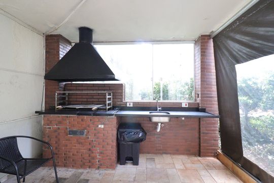 Área comum - Churrasqueira de apartamento para alugar com 2 quartos, 72m² em Vila Castelo, São Paulo