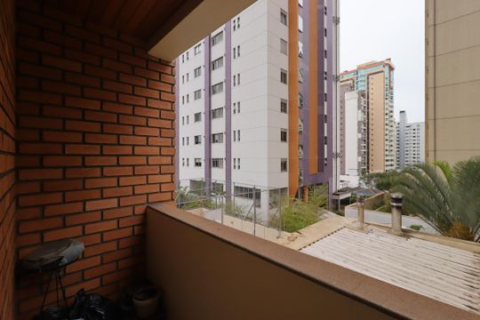 Varanda da Suíte 3 de apartamento para alugar com 4 quartos, 315m² em Jardim, Santo André
