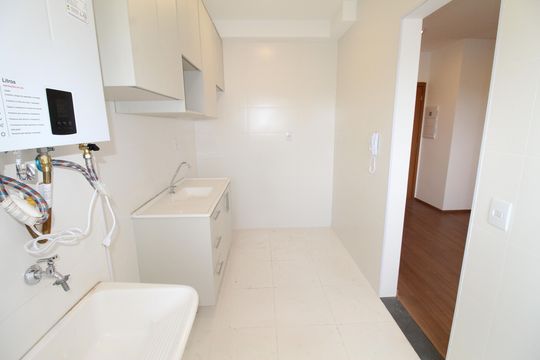 Cozinha de apartamento para alugar com 2 quartos, 60m² em Urbanova, São José dos Campos