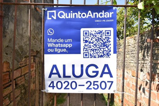 QRCode de casa para alugar com 3 quartos, 65m² em Capão Raso, Curitiba