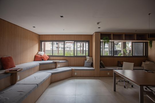 Área comum - Salão de festas de kitnet/studio à venda com 1 quarto, 19m² em Ipiranga, São Paulo