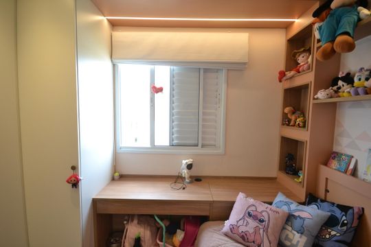 Quarto  de apartamento à venda com 2 quartos, 70m² em Jaguaré, São Paulo
