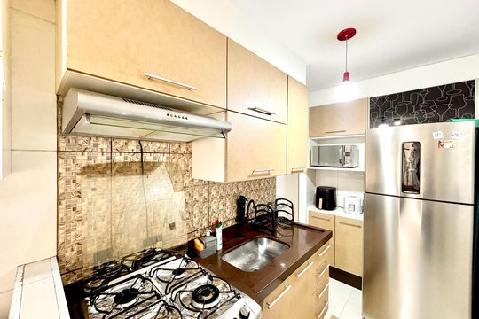 Cozinha de apartamento para alugar com 2 quartos, 46m² em Jardim Sao Miguel, Ferraz de Vasconcelos