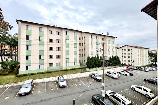 Vista da Sala de apartamento para alugar com 2 quartos, 46m² em Jardim Sao Miguel, Ferraz de Vasconcelos