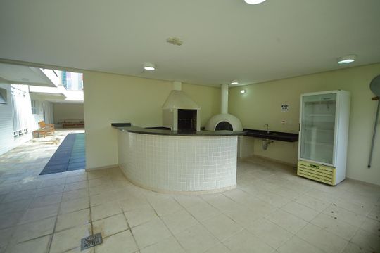 Área comum - Churrasqueira de apartamento para alugar com 3 quartos, 129m² em Centro, São Bernardo do Campo