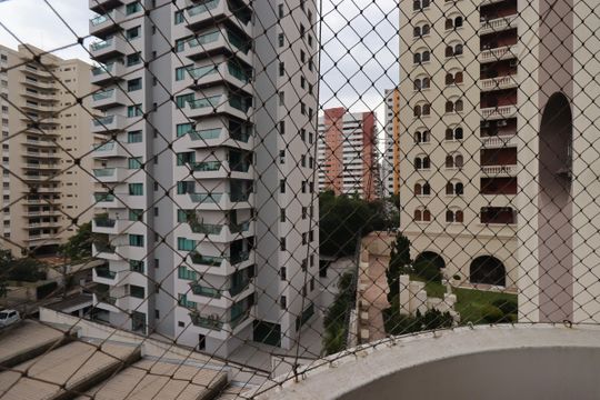 Varanda da Suíte de apartamento à venda com 3 quartos, 137m² em Jardim Bela Vista, Santo André