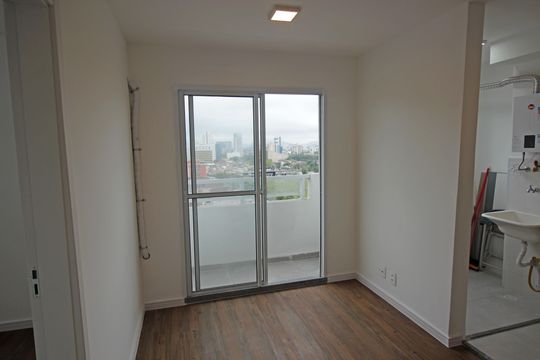 Sala de apartamento para alugar com 2 quartos, 42m² em Jabaquara, Santos