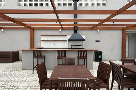 Área comum de apartamento para alugar com 2 quartos, 42m² em Jabaquara, Santos
