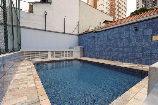 Piscina de apartamento à venda com 2 quartos, 54m² em Vila Dom Pedro I, São Paulo