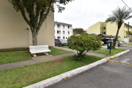 Área comum de apartamento à venda com 3 quartos, 56m² em Santa Quiteria, Curitiba