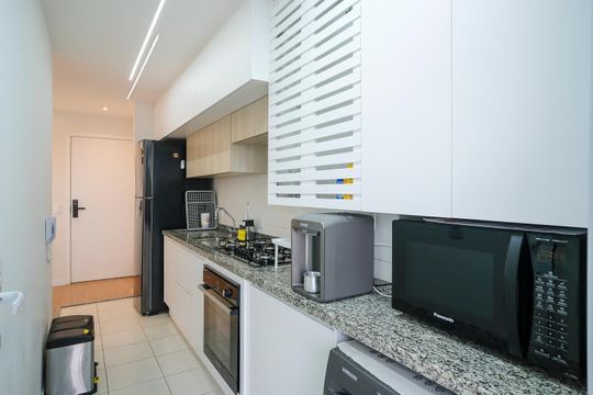 Área de serviço de apartamento à venda com 2 quartos, 65m² em Vila Camargo, São Bernardo do Campo