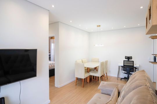 Sala de apartamento à venda com 2 quartos, 65m² em Vila Camargo, São Bernardo do Campo