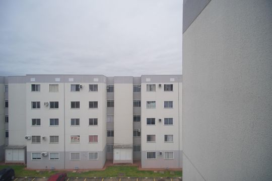 vsta da sala de apartamento para alugar com 2 quartos, 42m² em Nova Sapucaia, Sapucaia do Sul