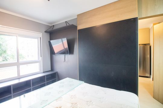 Quarto de apartamento para alugar com 1 quarto, 35m² em Santo Amaro, São Paulo