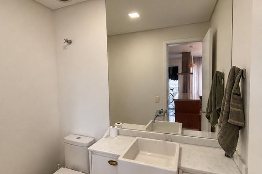 Lavabo de apartamento à venda com 3 quartos, 134m² em Melville Empresarial Ii, Barueri