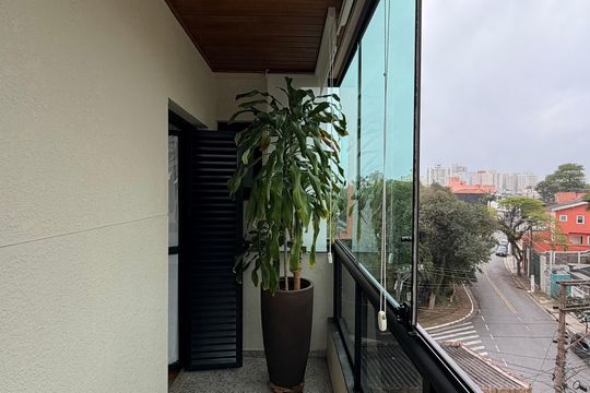 Varanda de apartamento à venda com 3 quartos, 126m² em Santa Terezinha, São Bernardo do Campo