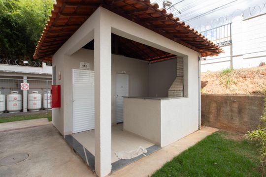 Área comum de apartamento para alugar com 2 quartos, 45m² em A Definir Em Campo, Contagem