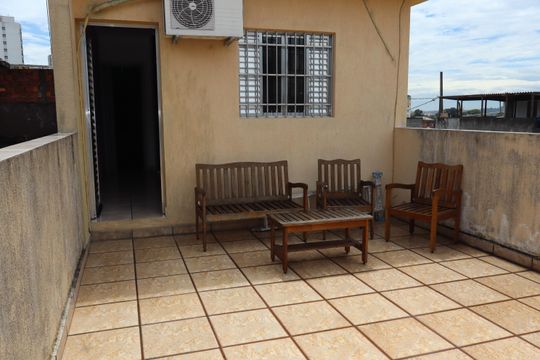 Varanda do quarto de casa à venda com 2 quartos, 125m² em Chácara Belenzinho, São Paulo