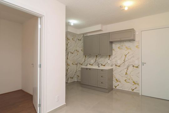 Sala de apartamento para alugar com 2 quartos, 43m² em Vila Prel, São Paulo