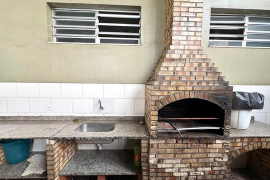 Área comum - Churrasqueira de apartamento para alugar com 1 quarto, 35m² em Pechincha, Rio de Janeiro