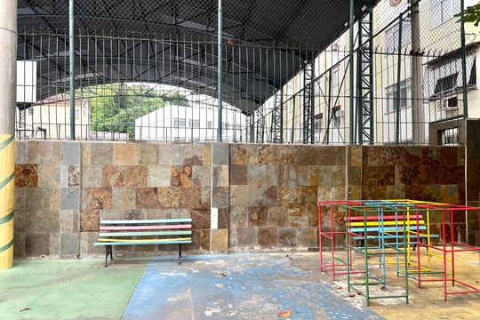 Área comum - Playground de apartamento para alugar com 1 quarto, 35m² em Pechincha, Rio de Janeiro