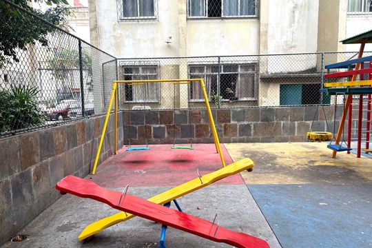 Área comum - Playground de apartamento para alugar com 1 quarto, 35m² em Pechincha, Rio de Janeiro