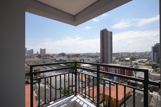Varanda da Sala de apartamento para alugar com 2 quartos, 50m² em Campestre, Santo André