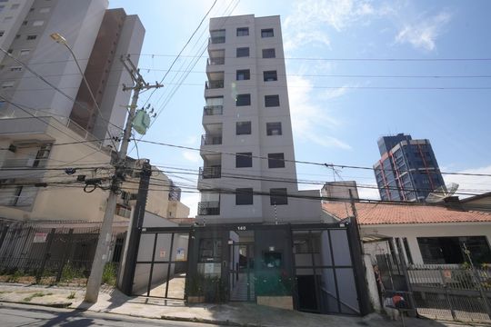 Fachada  de apartamento para alugar com 2 quartos, 50m² em Campestre, Santo André