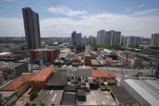 Vista  Quarto 2 de apartamento para alugar com 2 quartos, 50m² em Campestre, Santo André