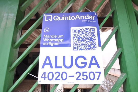 Placa de casa para alugar com 1 quarto, 30m² em Vila Isolina Mazzei, São Paulo