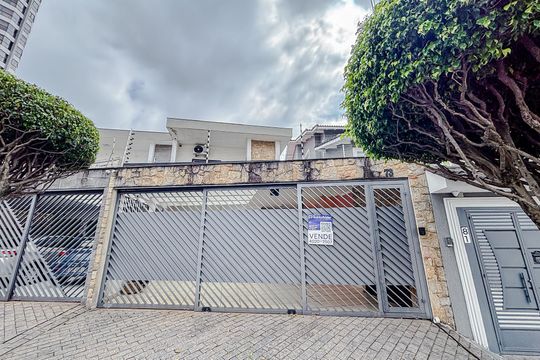 Fachada com Placa de casa à venda com 3 quartos, 201m² em Vila Formosa, São Paulo