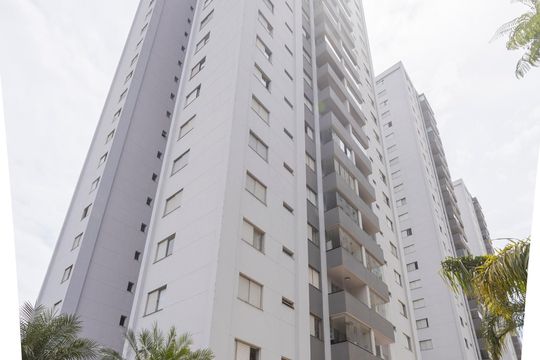 Fachada do bloco de apartamento à venda com 3 quartos, 75m² em Jardim Consorcio, São Paulo