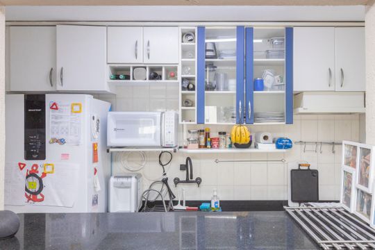 Cozinha de apartamento à venda com 3 quartos, 75m² em Jardim Consorcio, São Paulo