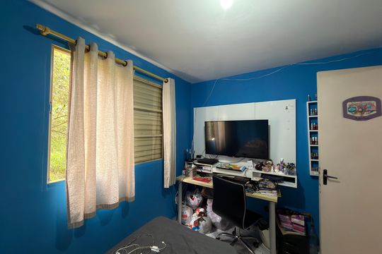 Quarto 2 de apartamento à venda com 2 quartos, 54m² em Bairro dos Casa, São Bernardo do Campo