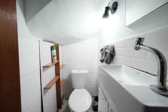 Lavabo de casa de condomínio à venda com 2 quartos, 72m² em Vila Ré, São Paulo