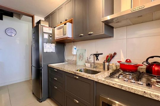 cozinha de apartamento à venda com 2 quartos, 113m² em Carlos Prates, Belo Horizonte