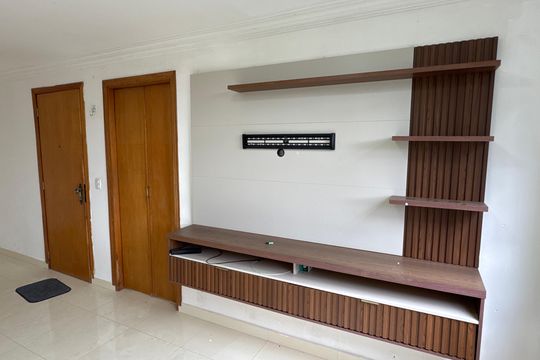 Detalhe Sala de apartamento para alugar com 2 quartos, 55m² em Lajeado, Cotia