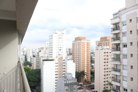 Varanda de apartamento à venda com 1 quarto, 38m² em Perdizes, São Paulo