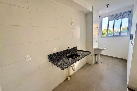 Cozinha de apartamento à venda com 2 quartos, 45m² em Conceicao, Campinas
