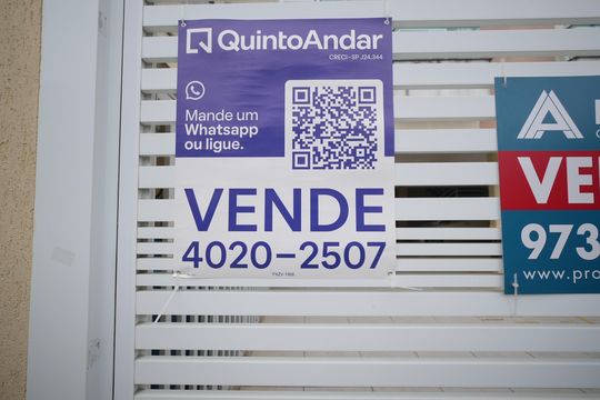 Placa de apartamento à venda com 2 quartos, 42m² em Jardim, Santo André