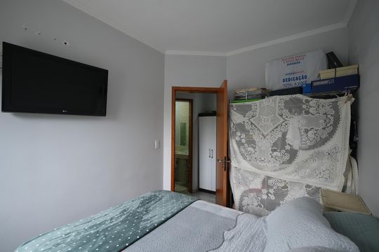 Quarto 1 de apartamento à venda com 2 quartos, 42m² em Jardim, Santo André