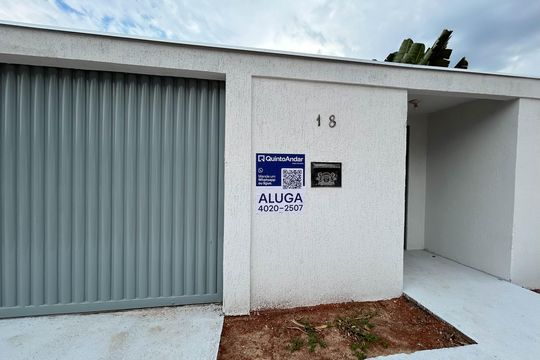 Placa de casa de condomínio para alugar com 1 quarto, 100m² em Estância Quintas da Alvorada, Brasília