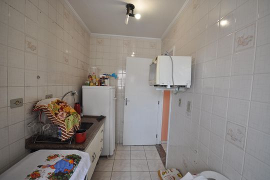 Cozinha de apartamento à venda com 2 quartos, 45m² em Jardim Martins Silva, São Paulo