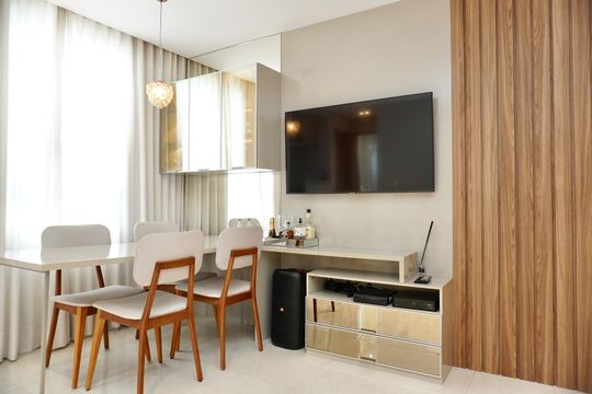 Sala de apartamento à venda com 2 quartos, 48m² em Jardim America, Belo Horizonte