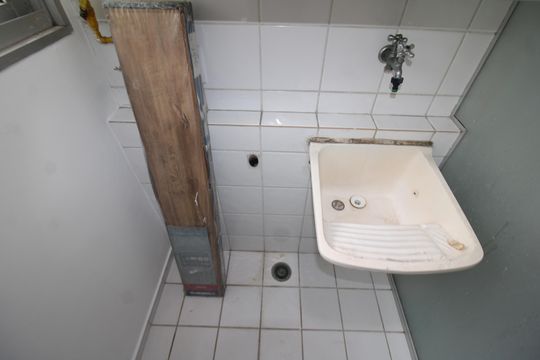 Área de Serviço de apartamento para alugar com 2 quartos, 46m² em Carandiru, São Paulo