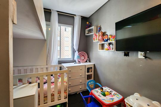 Quarto  de apartamento para alugar com 2 quartos, 73m² em Nova Petrópolis, São Bernardo do Campo